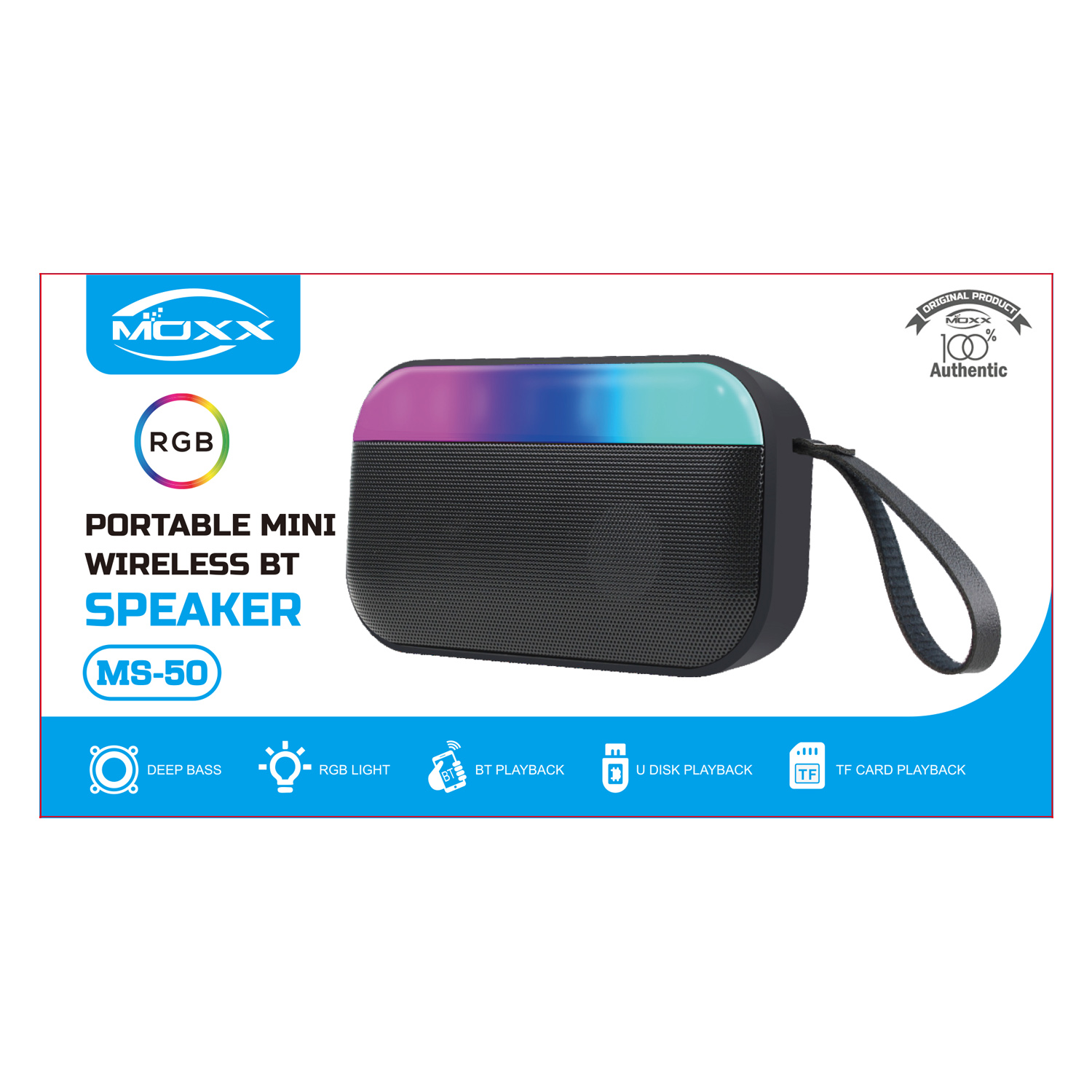 Moxx Portable Wearlee Bluetooth Speaker