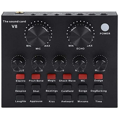 Moxx BM-800 Combo with V8 Live Sound Card