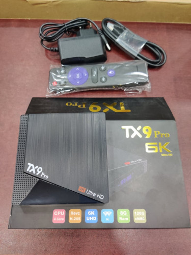TX9 pro 6K Ultra HD TV BOX