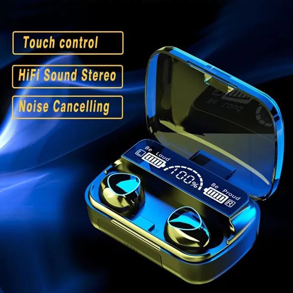 M10 TWS Waterproof Wireless Bluetooth Earbuds