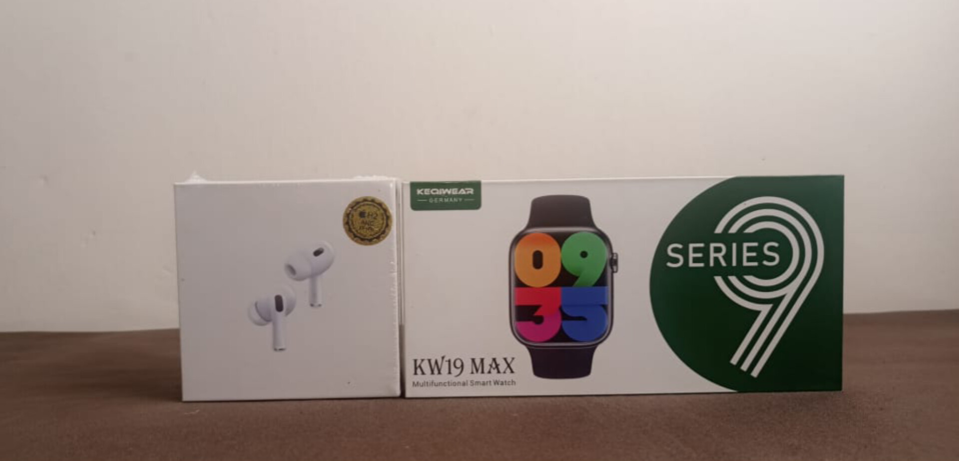 AirPods pro 2nd generation & KW19 Max Smart watch Cambo